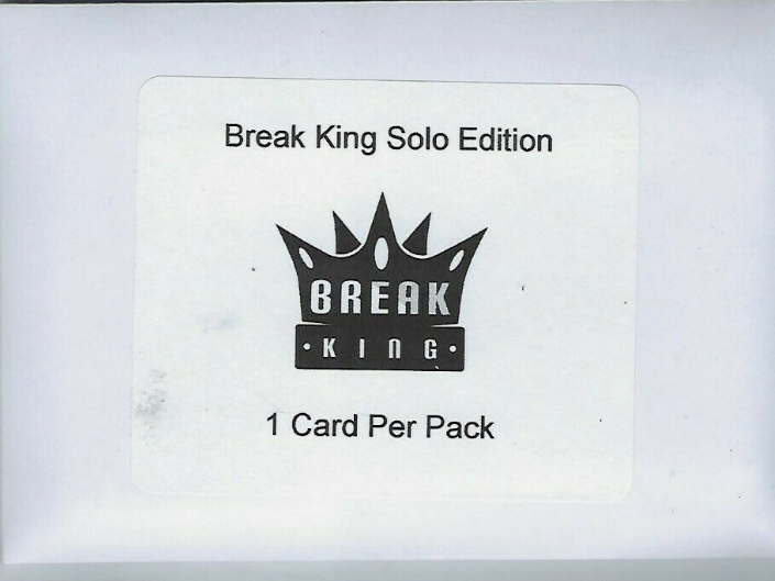 2022 Break King Solo Edition Multi-Sport Pack (2) Block Spot Plus 1 Spot Gets 5 Case Bowman Spot $200 HUGE #1
