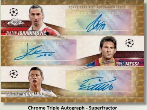 2023/24 Topps Chrome UEFA Club Competitions Soccer Half Case Hobby #3 + (2) Wheel Spin  $25-$5000