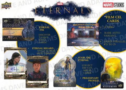 2023 Marvel Studios Eternals Hobby 12-Box Case Random Block Break #1  + Wheel Spin $25-$5000 Per