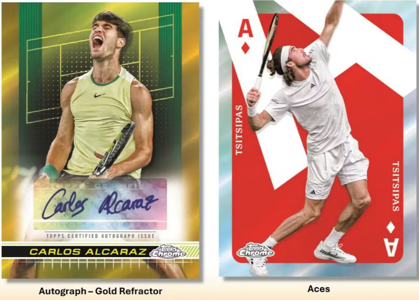 2024 Topps Chrome Tennis Hobby 12 Box Case Full Case Block Break 1